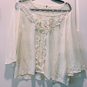 Off white blouse